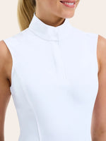Laney Sleeveless Show Shirt - Horseshoes