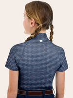 Lucy Jr 1/4 Zip Shirt - Summer Snaffle