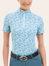 Lucy 1/4 Zip Shirt - Summer Paisley