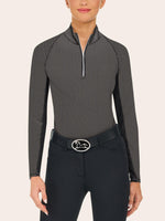 Libby 1/4 Zip - Cobblestone Links