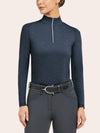 Libby 1/4 Zip - Sapphire Snaffle