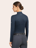 Libby 1/4 Zip - Sapphire Snaffle