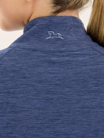 Logan 1/4 Zip Training Shirt - Twilight Purple Heather