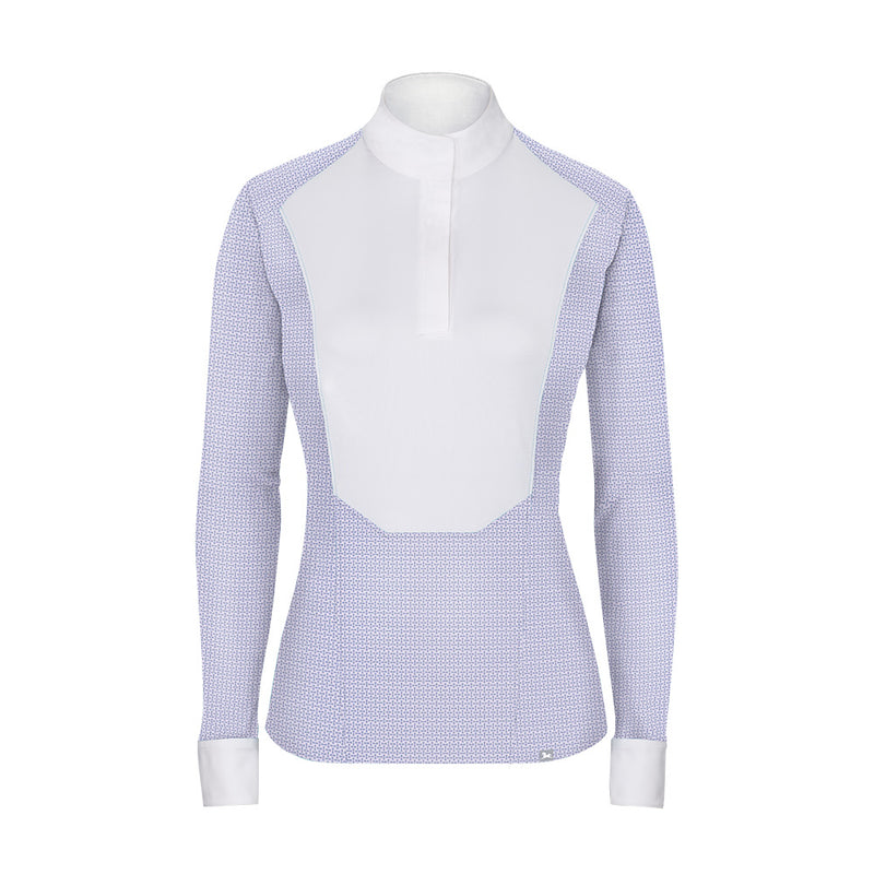 Liv Longsleeve Show Shirt - Indigo Bits - Ladies