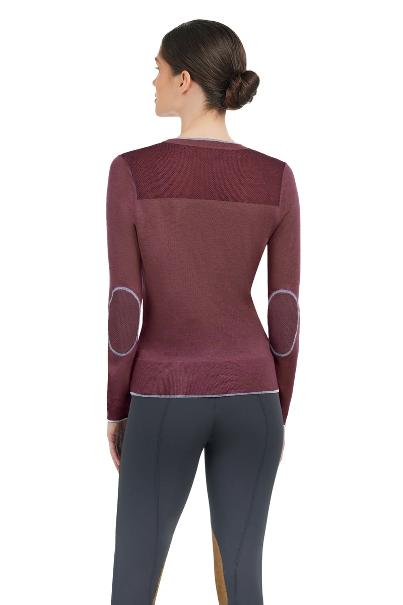 Mollie Sweater - VIntage Plum