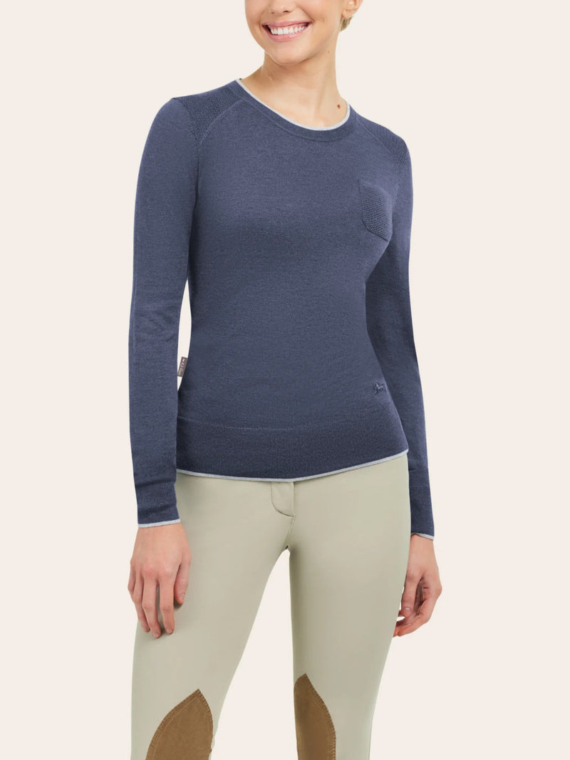 Mollie Sweater - Nightshadow Heather - Ladies