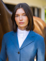 Monterey Show Coat - Blue Weave - Ladies