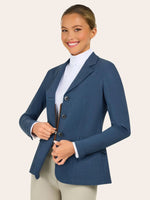 Monterey Show Coat - Blue Weave - Ladies