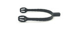 Matte Black Square End Block Spurs