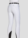 Atirk Breech with Knee Grip - White - Ladies