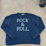 Rock & Roll Sweater - Cadet Blue