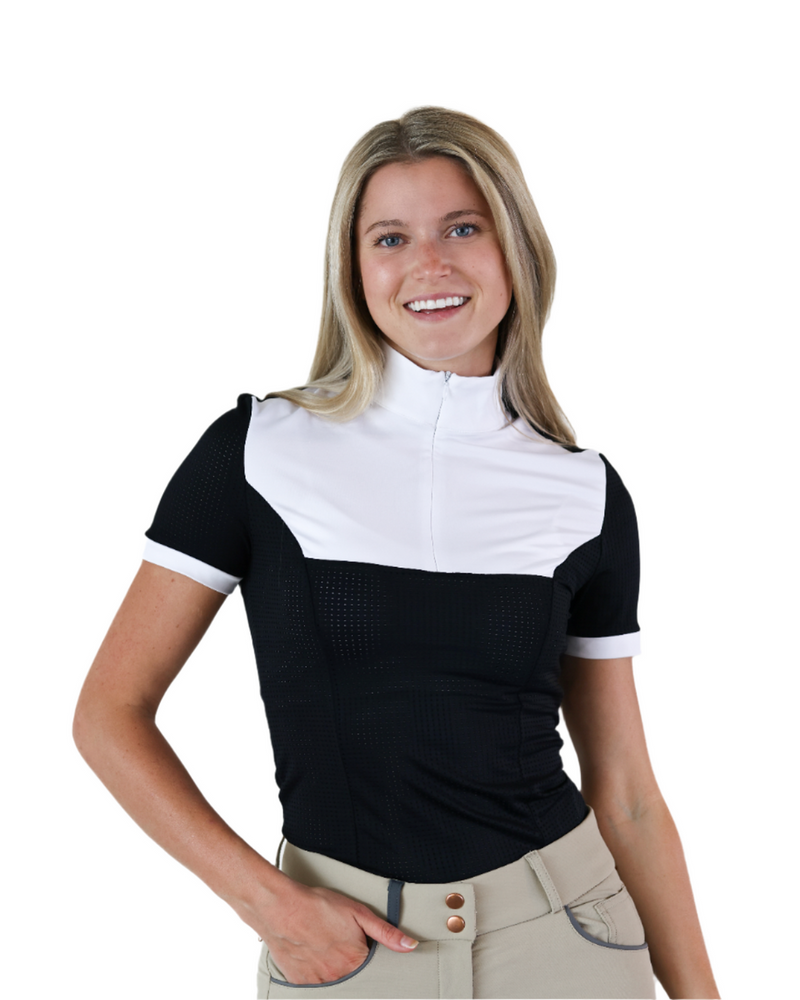 Genevieve Show Shirt - Jet Black - Ladies