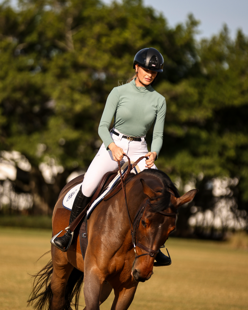 Alesia Shirt - Eucalyptus - Ladies