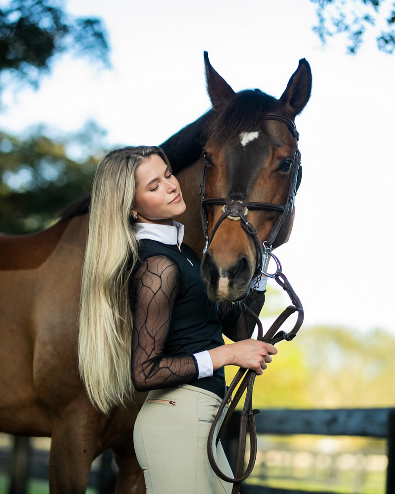 Ophelia Show Shirt - Jet Black - Ladies