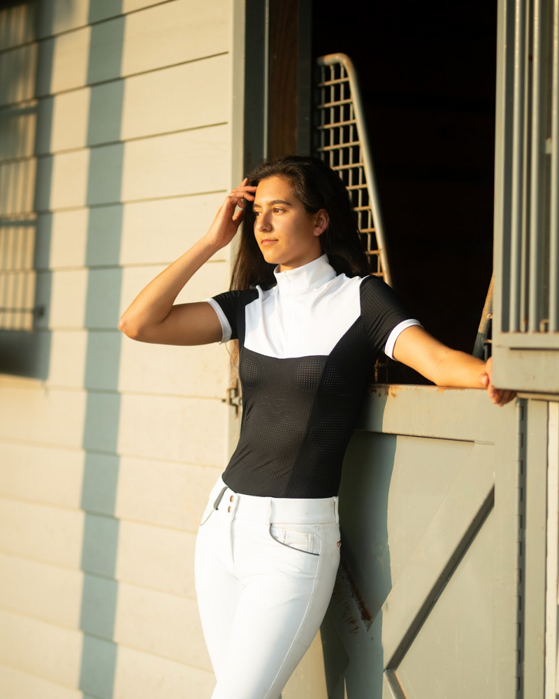 Genevieve Show Shirt - Jet Black - Ladies