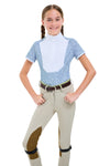 Tessa Jr Short Sleeve Show Shirt - Delicate Floral