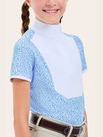 Tessa Jr Short Sleeve Show Shirt - Delicate Floral