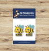 Bee Kind Number Pins