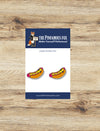 Hot Dog Number Pins