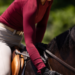 Kennedy Seamless 2.0 Longsleeve - Rich Burgundy - Ladies