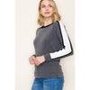 Color Trim French Terry Sweatshirt