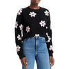 Floral Pullover Cashmere Sweater - Ladies