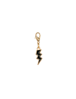 Enamel Lightning Bolt Bridle/Braid/Bonnet Charm