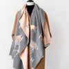 Stable Reversible Wrap – Pink/Grey