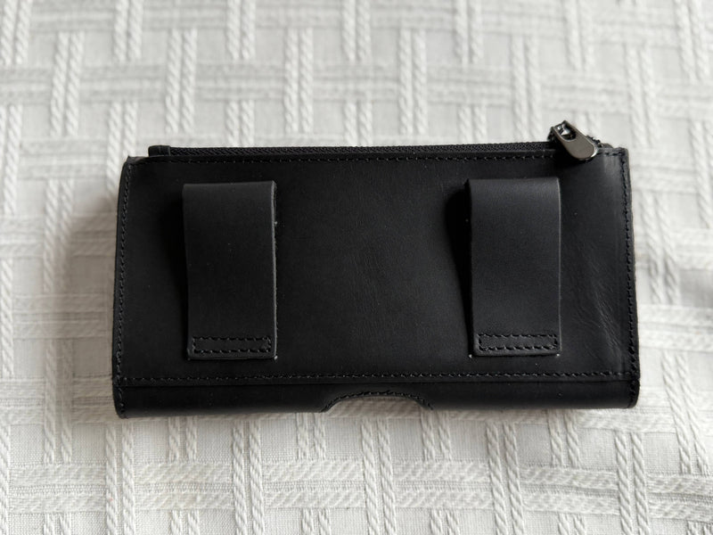 Euro Leather Belt Bag