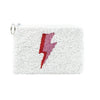 Hand Beaded Lightning Bolt Coin Purse