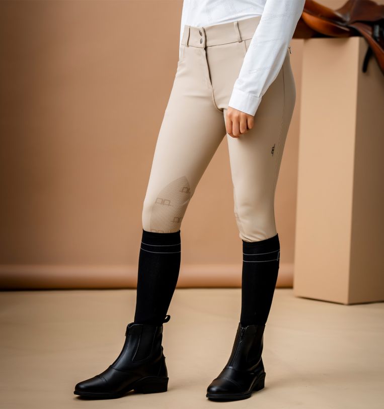 Aria Knee Patch Mid Rise Breech