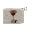 Tini Time Espresso Martini Beaded Coin Purse