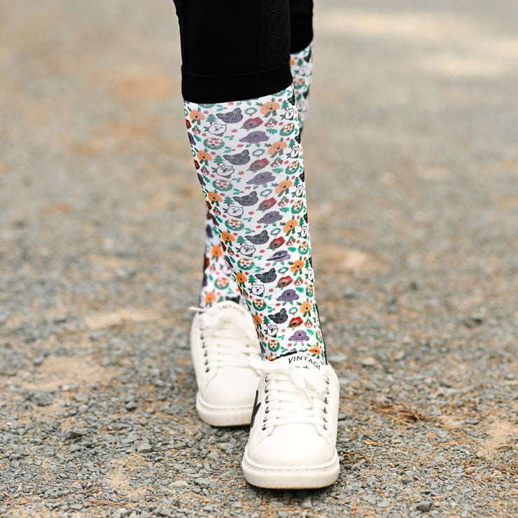 Deck the Paws Pair & a Spare Boot Socks
