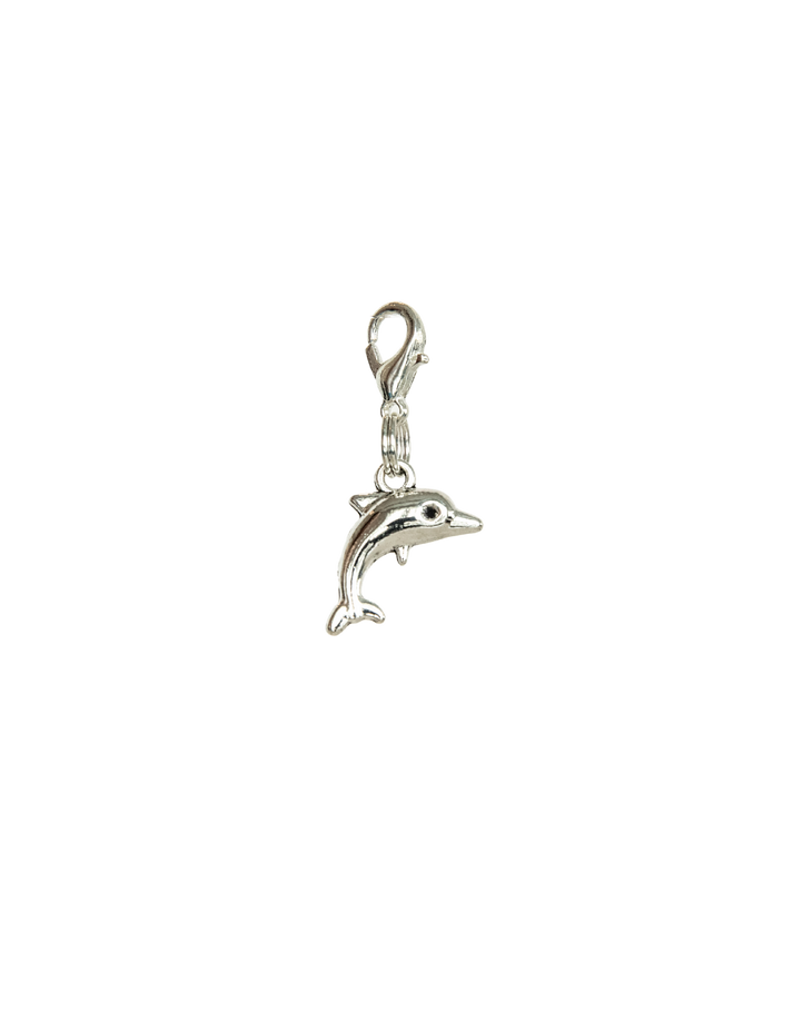 Silver Dolphin Bridle/Bonnet/Braid Charm