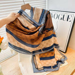 Belts in Blue/Brown Scarf