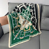 Grapple Equestrian Scarf - Green/Black