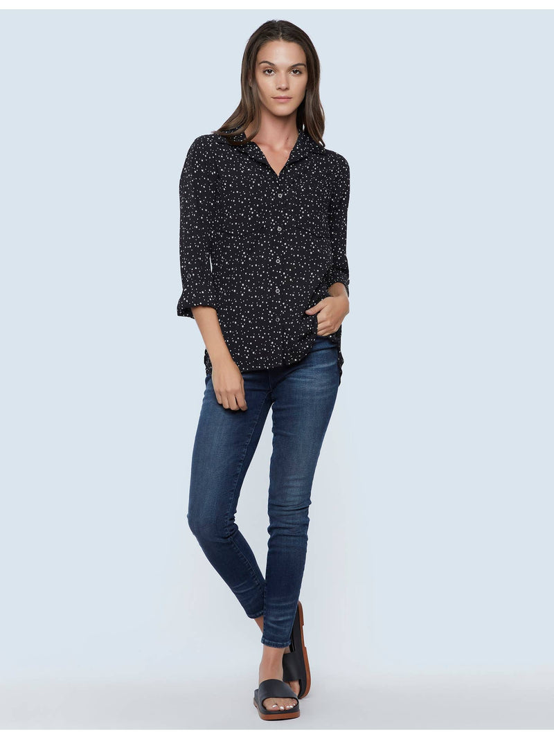 Starry Night Rayon Shirt