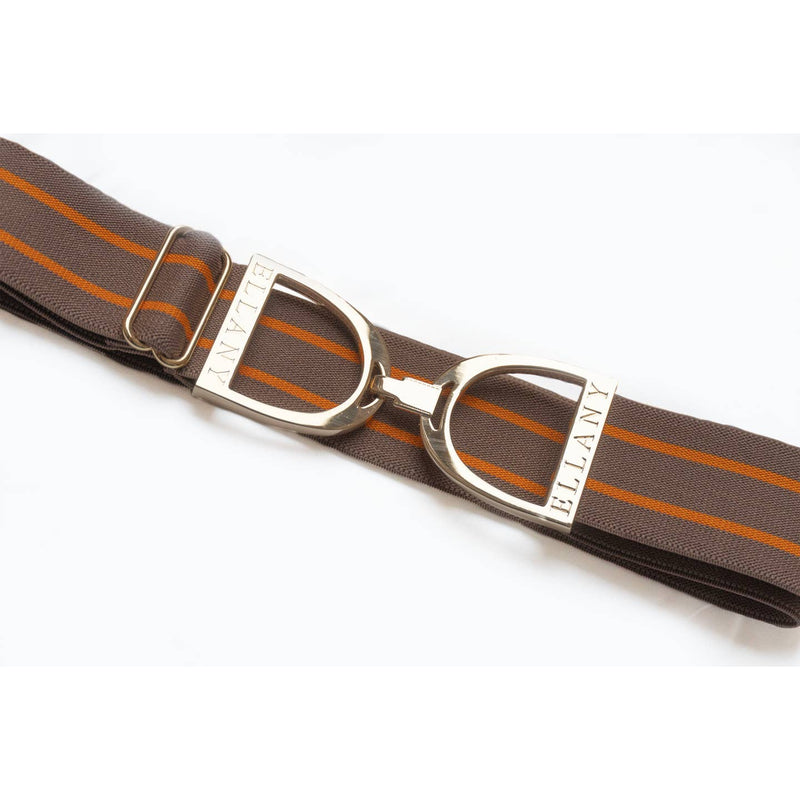 Ophelia Gold Stirrup Elastic Belt - 1.5"