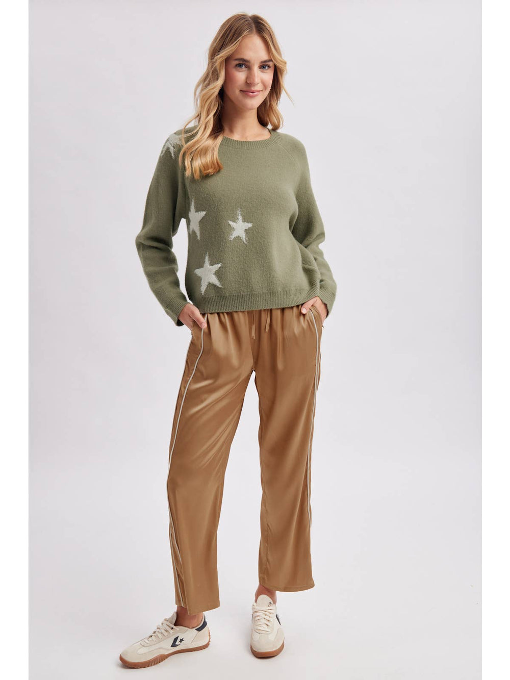 Olive/Ivory