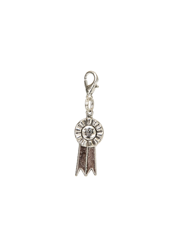 Blue Ribbon Bridle/Braid/Bonnet Charm
