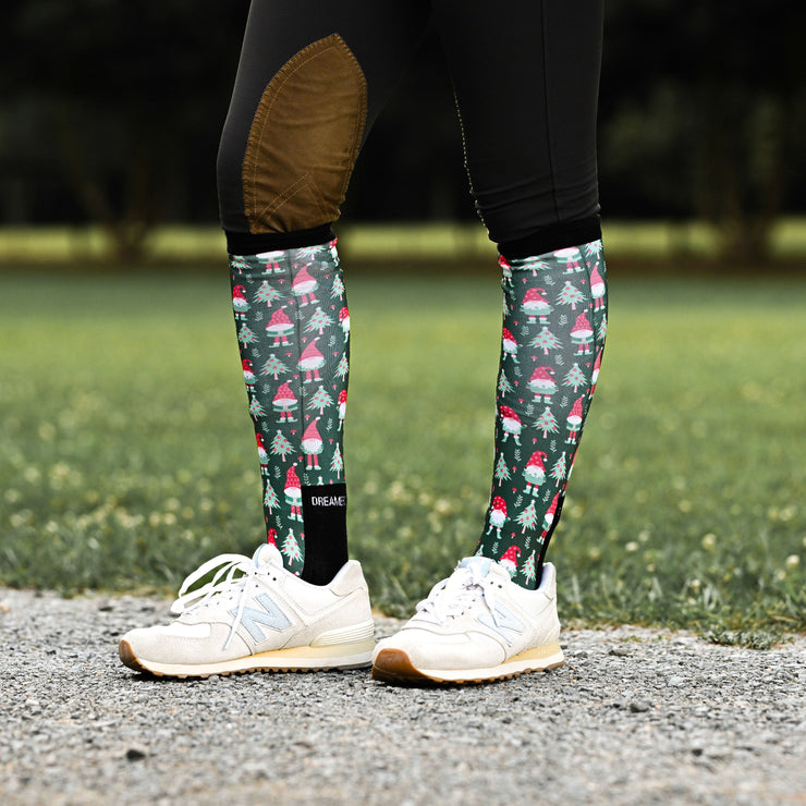 Gnome for the Holidays Pair & a Spare Boot Socks