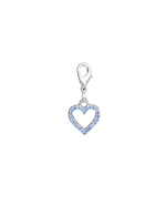 Sparkle Heart Bridle/Braid/Bonnet Charm