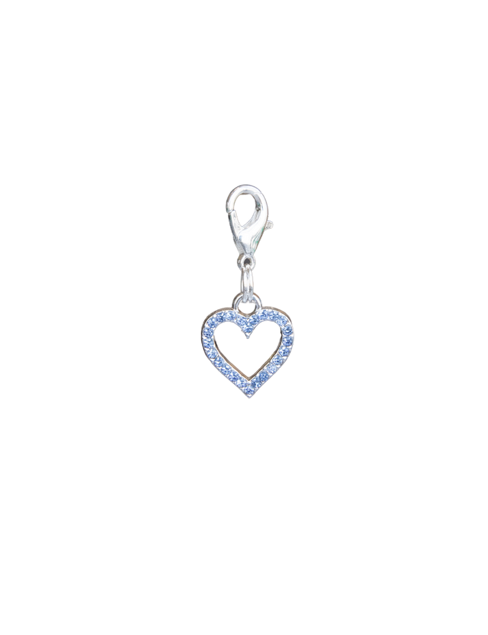 Sparkle Heart Bridle/Braid/Bonnet Charm