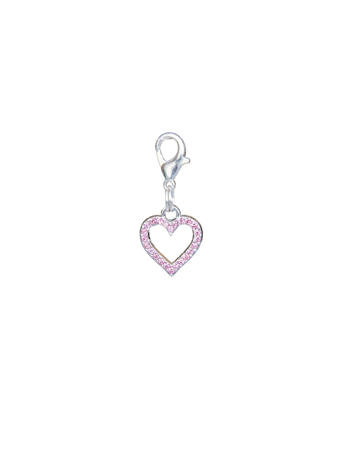 Sparkle Heart Bridle/Braid/Bonnet Charm