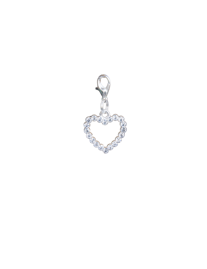Sparkle Heart Bridle/Braid/Bonnet Charm