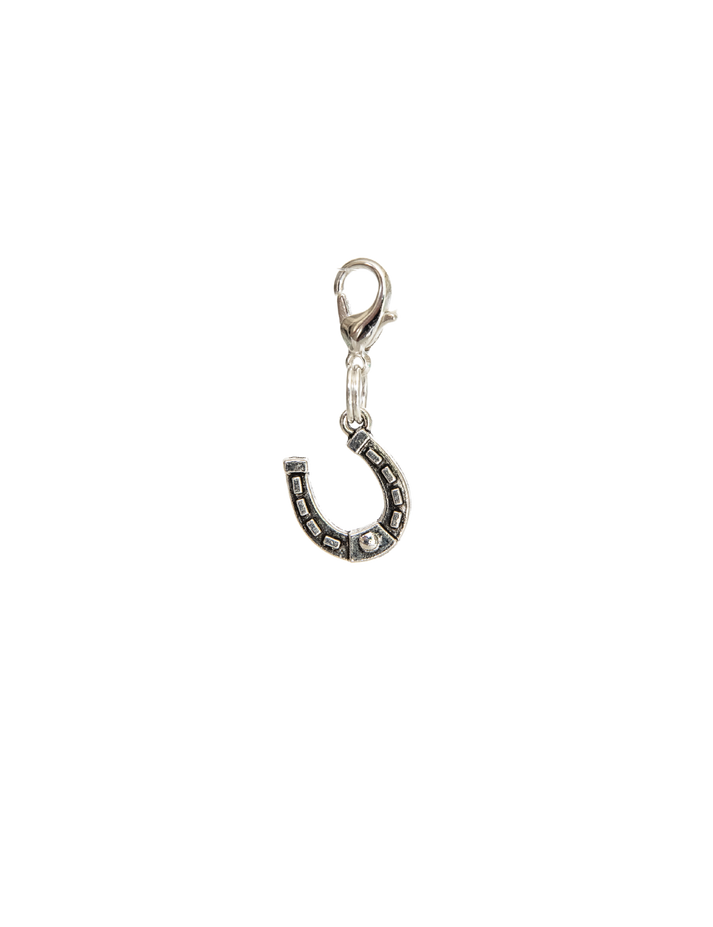 Silver Horseshoe Bridle/Braid/Bonnet Charm
