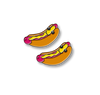 Hot Dog Number Pins