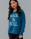 Rock & Roll Sweater - Cadet Blue