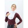 Eleonoire Longsleeve Show Shirt - Burgundy - Ladies