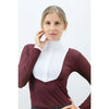 Eleonoire Longsleeve Show Shirt - Burgundy - Ladies